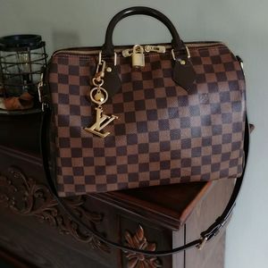 Louis Vuitton Speedy 30 Damier Bandouillere